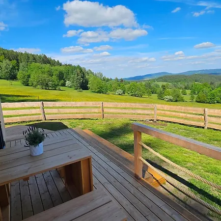 Glamping Sumava בקתה Hartmanice (Pilsen)
